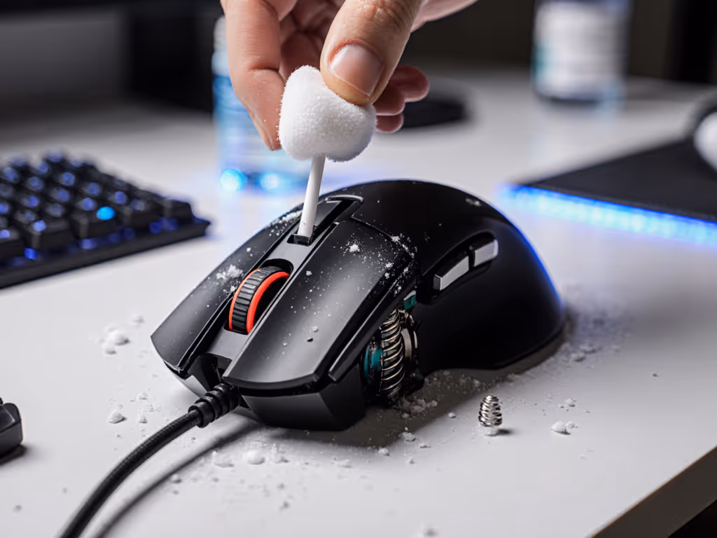 Step-by-Step Mouse Cleaning Guide: Fix Sticky Buttons & Sensors